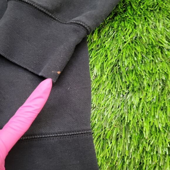 NIKE University-of-Dayton 1/4-Zip Sweatshirt M 22x24 Cropped - Picture 4 of 16